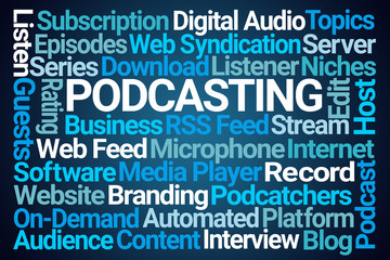 Podcasting Word Cloud