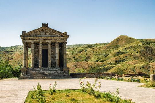 Garni temple in Armenia.