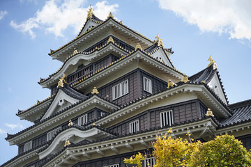 Okayama Castle is Old Castle in Okayama City, Japan.