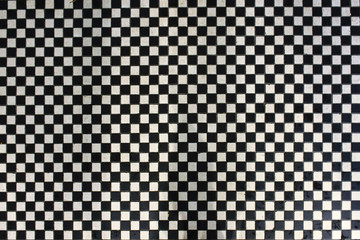 Black and white  floor tiles,background, texture