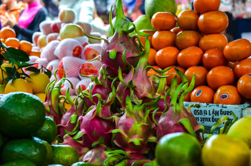 Fruits in market in Vietnam