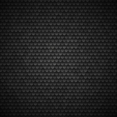 hexagonal background, dark metallic texture