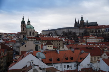 Obraz premium tetti di Praga