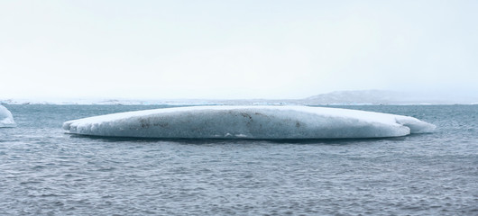 Lagoon with icebergs, Iceland