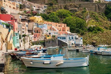 Obraz premium Procida Island, Sicily, Italy