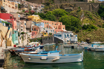 Obraz premium Wyspa Procida, Sycylia, Włochy