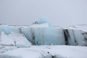 Lagoon with icebergs, Iceland