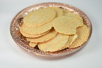 saleuri,saratele, crackers with cumin