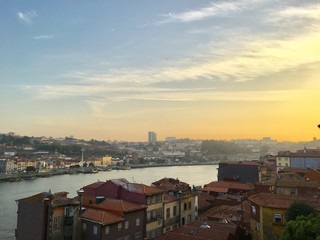 Porto, Portugal: panoramic view of the city