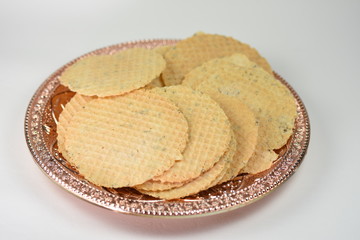 saleuri,saratele, crackers with cumin