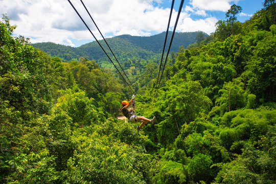 Zipline Adventure, Chiang Mai, Thailand 