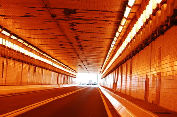 Light at the end of a tunnel