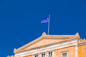 Fototapeta na wymiar Syntagma Square, Athens, Greece