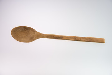 Wooden cooking spoon