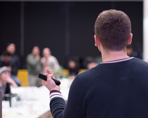 Business People Meeting. Conference Discussion. Corporate Concept. Successful Team. Group of Young People Working Together in Office. Work in the Office. Business Entrepreneurs Developing Start Up.