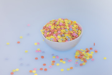 Colorful sweets, colorful sprinkles