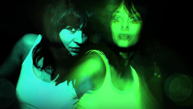 female dancer party msuic disco gogo woman