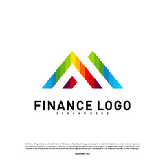 Business Finance logo Concept Vector. Finance logo Template