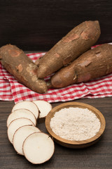 Yuca root, also called Mandioca