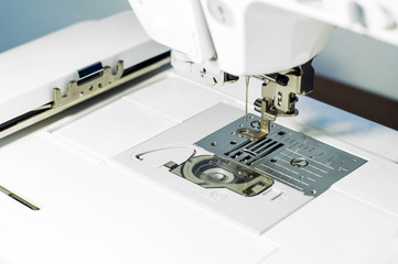 sewing machine. detail
