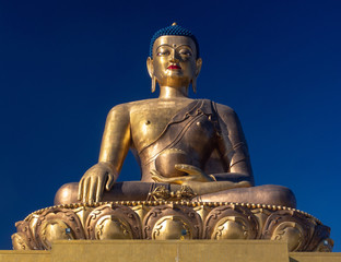 Buddha in Thimphu in Bhutan