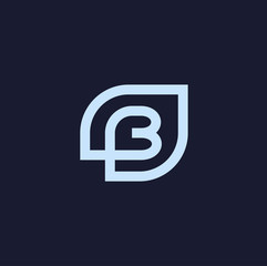 B leaf logo