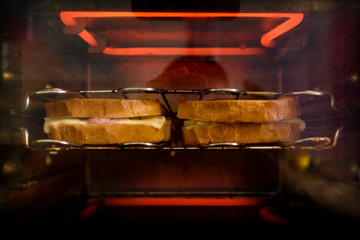 Toast In The Oven
