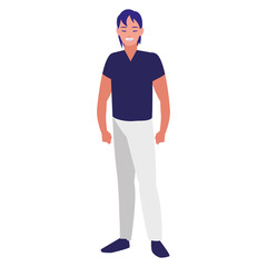 young man avatar character