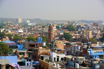 인도 조드푸르 도시 풍경
