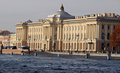 Naklejka premium Питербург.Дворцы.Храмы