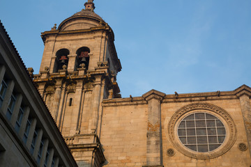 Fototapeta na wymiar Cathedral Tower; Orense; Galicia