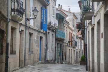 Empty Street, Allariz; Orense; Galicia