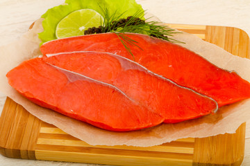 Salted salmon