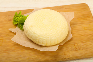 Young cheese Suluguni