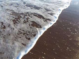 wave on beach
