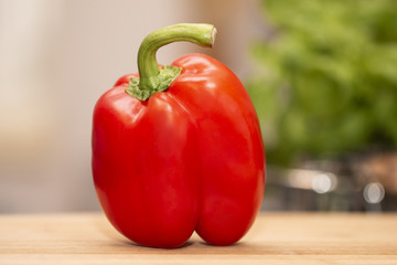 Frischer knackiger Bio Paprika 