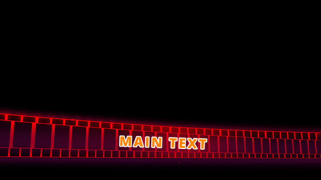 Pink Lines Lower Third