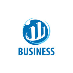 vector logo business finance