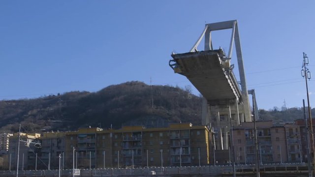 Morandi Bridge after 14 August 2018