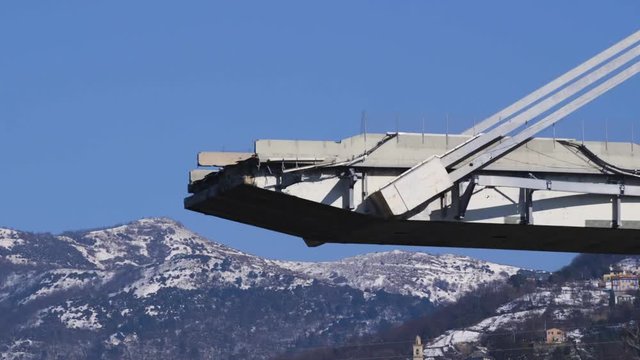 Morandi Bridge after 14 August 2018