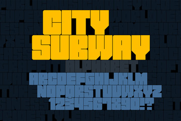 Original display font graffiti design, alphabet, letters © Aleksandr