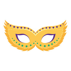 carnival mask accessory icon