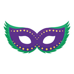 carnival mask accessory icon