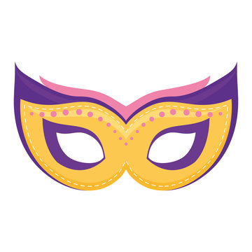 carnival mask accessory icon
