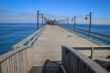 Naklejka premium Swakopmund, Namibia - Pier on the Atlantic coast
