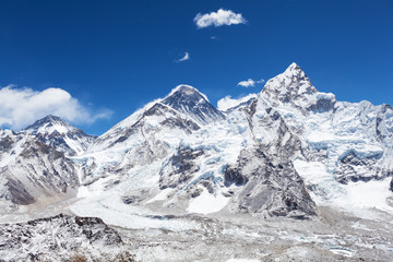 Fototapeta na wymiar Khumbu Himalaya. View on Mountain Amadablam.