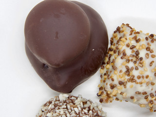 Traditional and Delicious Swedish Sweets(Desserts) on White Background