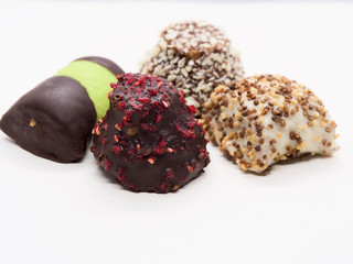 Traditional and Delicious Swedish Sweets(Desserts) on White Background