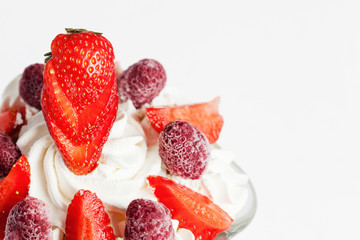 Strawberries and cream