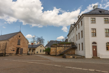 Fortress Konigstein inner courtyard